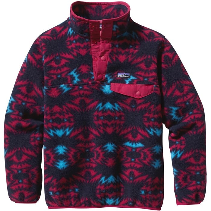 Patagonia Lightweight Synchilla Snap-T Pullover Fleece - Girls' | evo