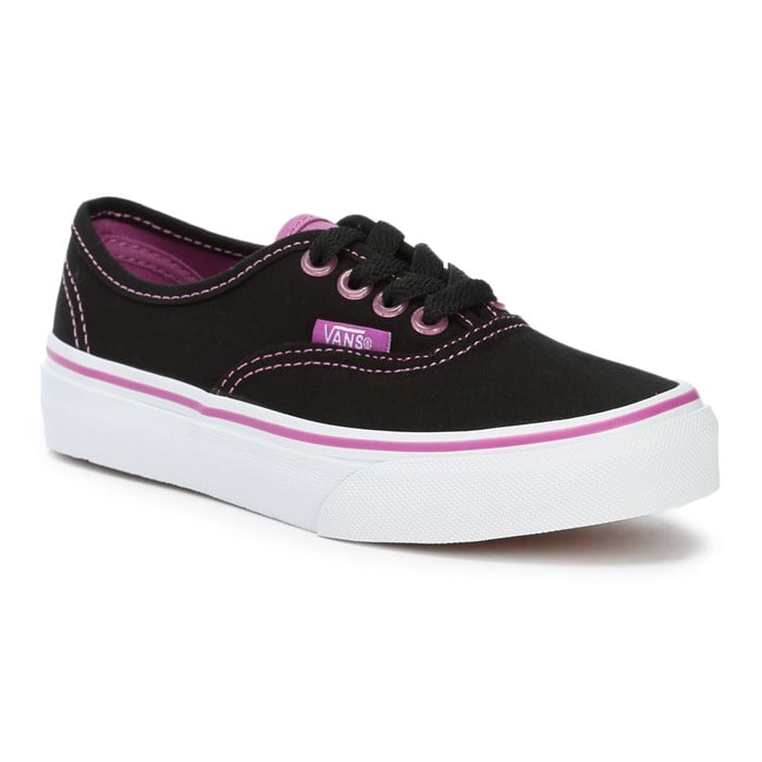 vans shoes for girls black and purple