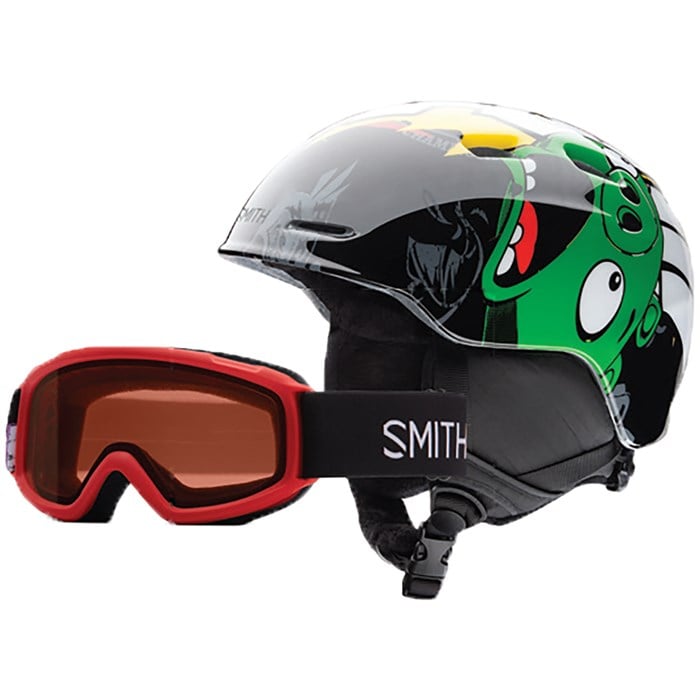 Smith Zoom Jr. Helmet + Sidekick Goggle Combo Little Kids' evo