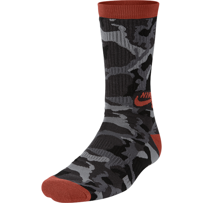 Nike Sb Camo Crew Socks Evo