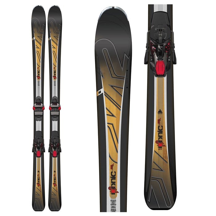 K2 iKonic 85 Ti Skis + MXC 12 Bindings 2016 evo