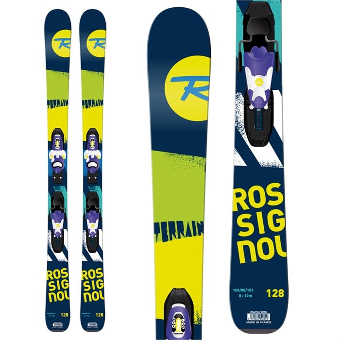 rossignol skis with bindings