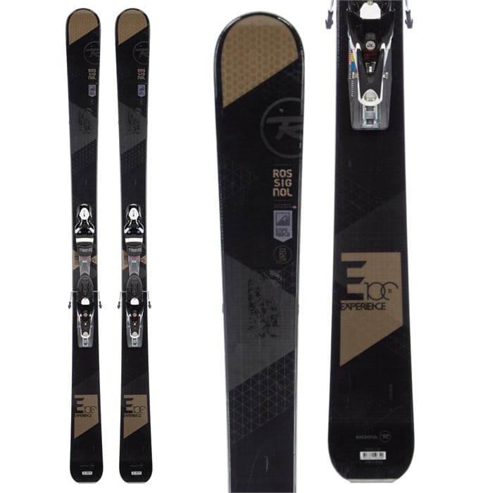 Rossignol Experience 100 TI Skis + Axial3 120 Demo Bindings - Used 2015 ...