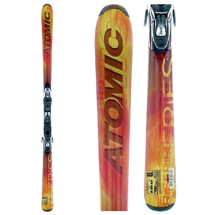 Atomic R9 Skis + Bindings Used 2004 evo