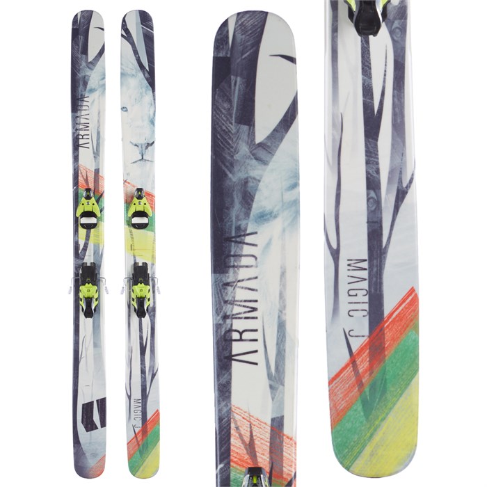 Armada Magic J Skis + Salomon STH2 16 Bindings 2015 - Used | evo