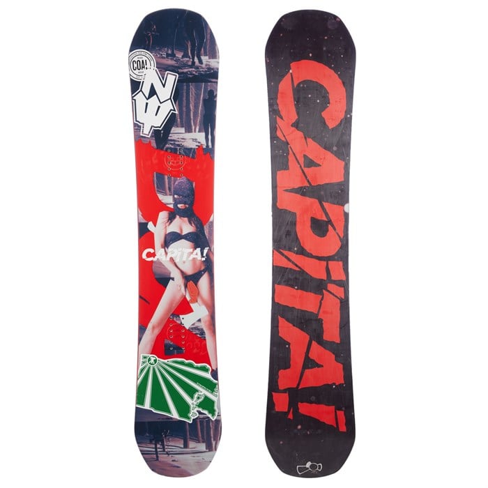 CAPiTA Defenders Of Awesome Snowboard Used 2015 evo