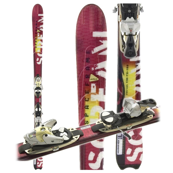 Salomon Scream 8 W Skis + Bindings 