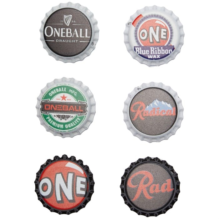 OneBall - One Ball Jay Beer Logo Bottle Caps Stomp Pad