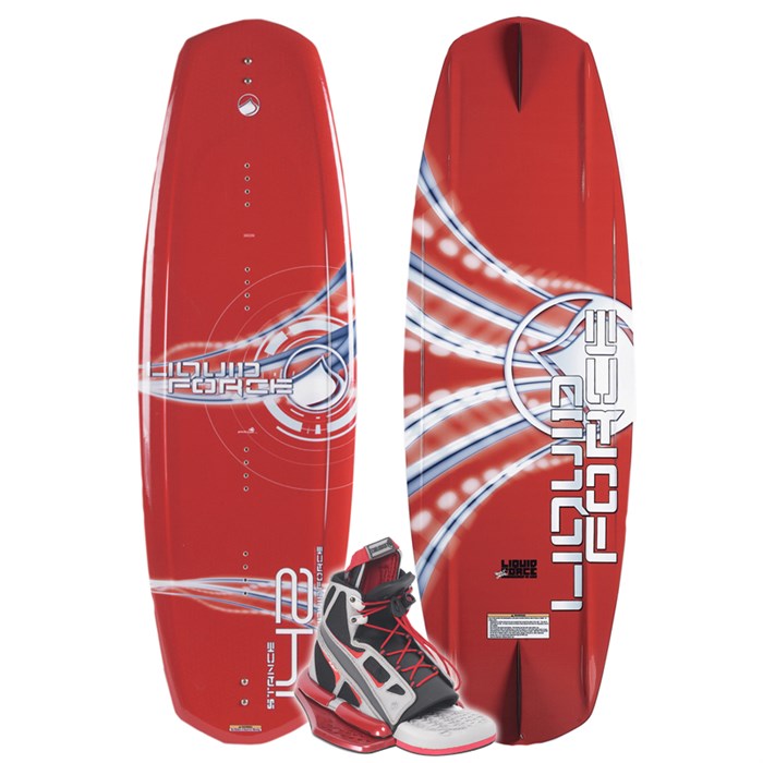 Liquid Force - Liquid Force Stance Wakeboard + Fusion Boots 2006