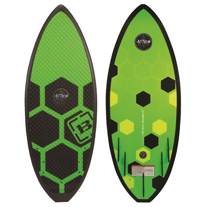 Byerly Wakeboards Action Wakesurf Board 2016 evo
