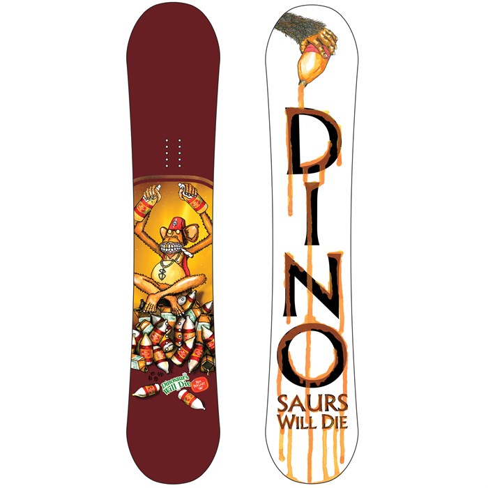 dinosaurs will die bogart snowboard