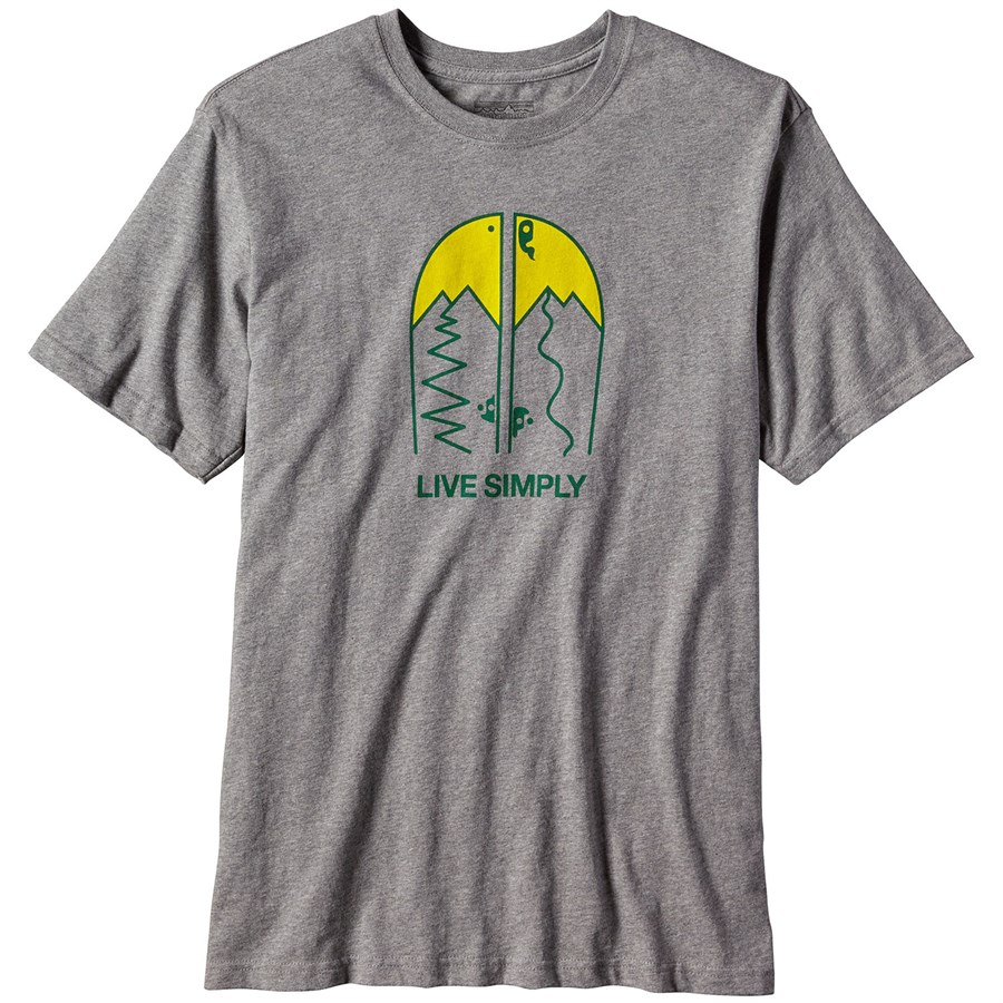 Patagonia Mens Live Simply Cotton T-Shirts Size: Small - ScoutTech