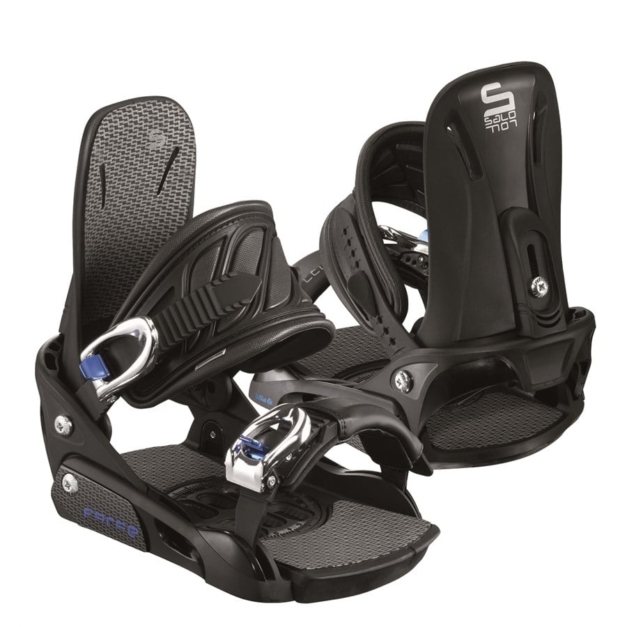 Toothed Ankle Ladders Straps Black x 2 Salomon Snowboard Bindings 