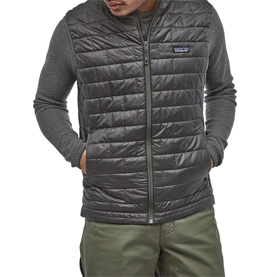 patagonia black vest