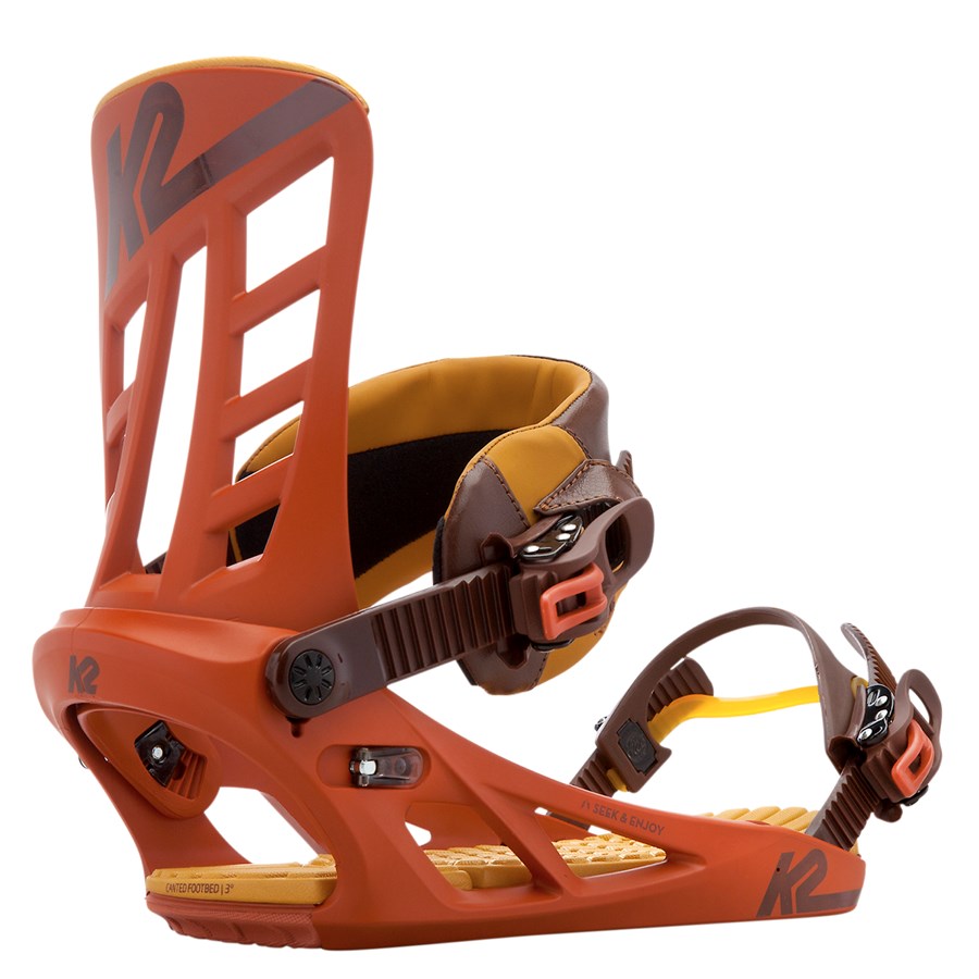 canted snowboard bindings