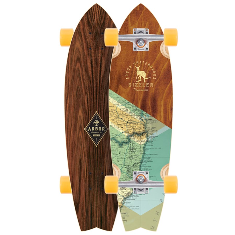 Arbor Sizzler Premium Longboard Complete | evo