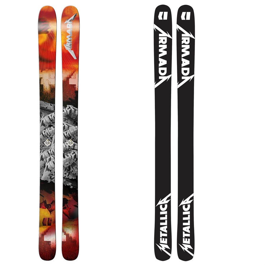 Armada x Metallica Invictus 95ti Skis 2016 evo