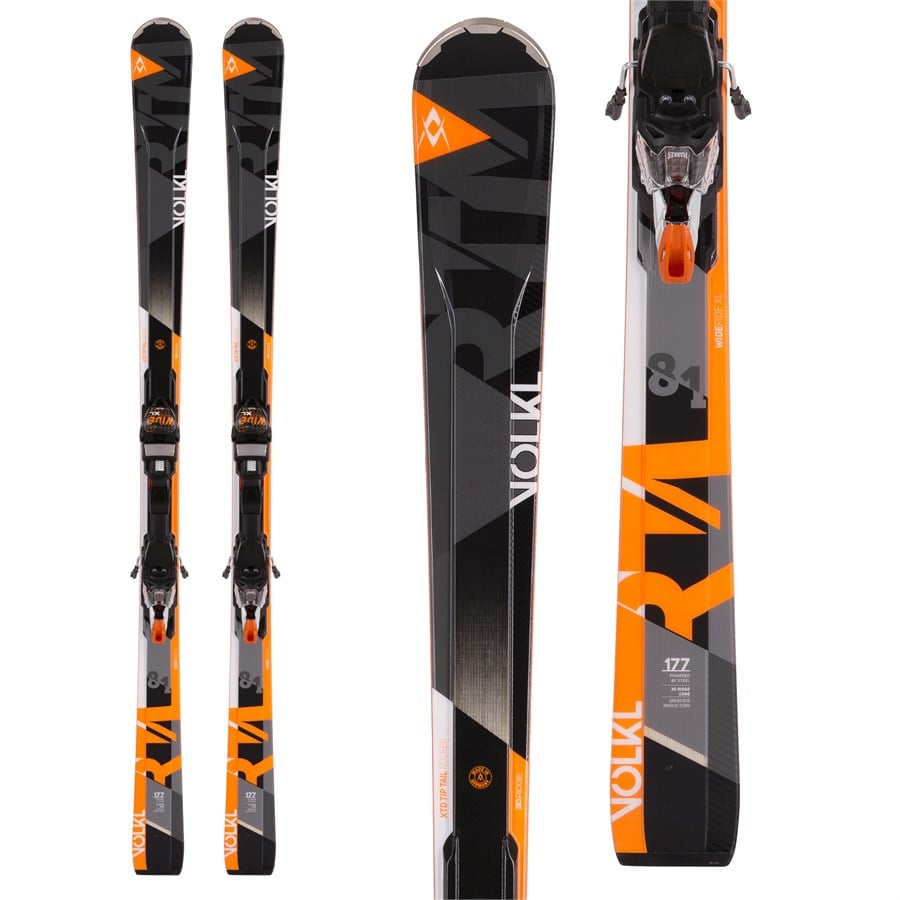 Volkl RTM 81 Skis + iPT Wide Ride 12.0 Bindings 2017 evo