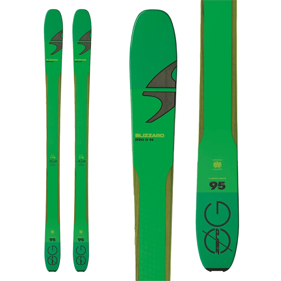 Blizzard Zero G 95 Skis 2018 evo