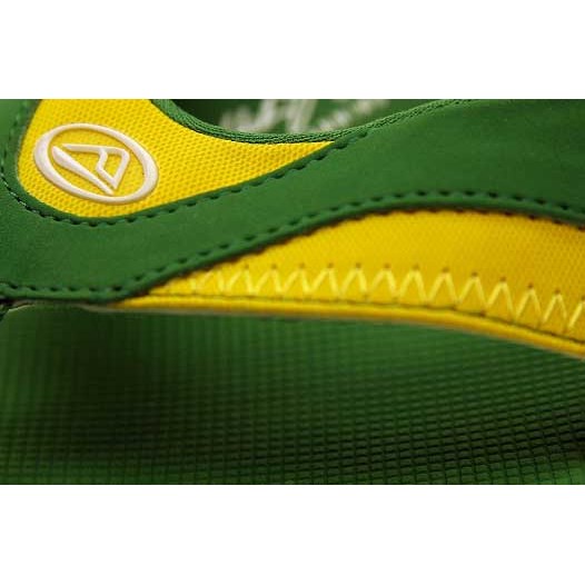 Reef fanning flip discount flops green yellow