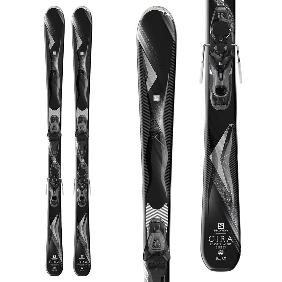 Salomon Cira Skis Lithium 10 Bindings Women s 2017 evo