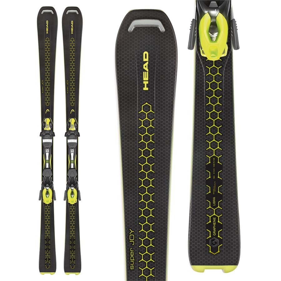 Head Super Joy Skis + Joy 11 SLR Bindings Women's 2016 evo
