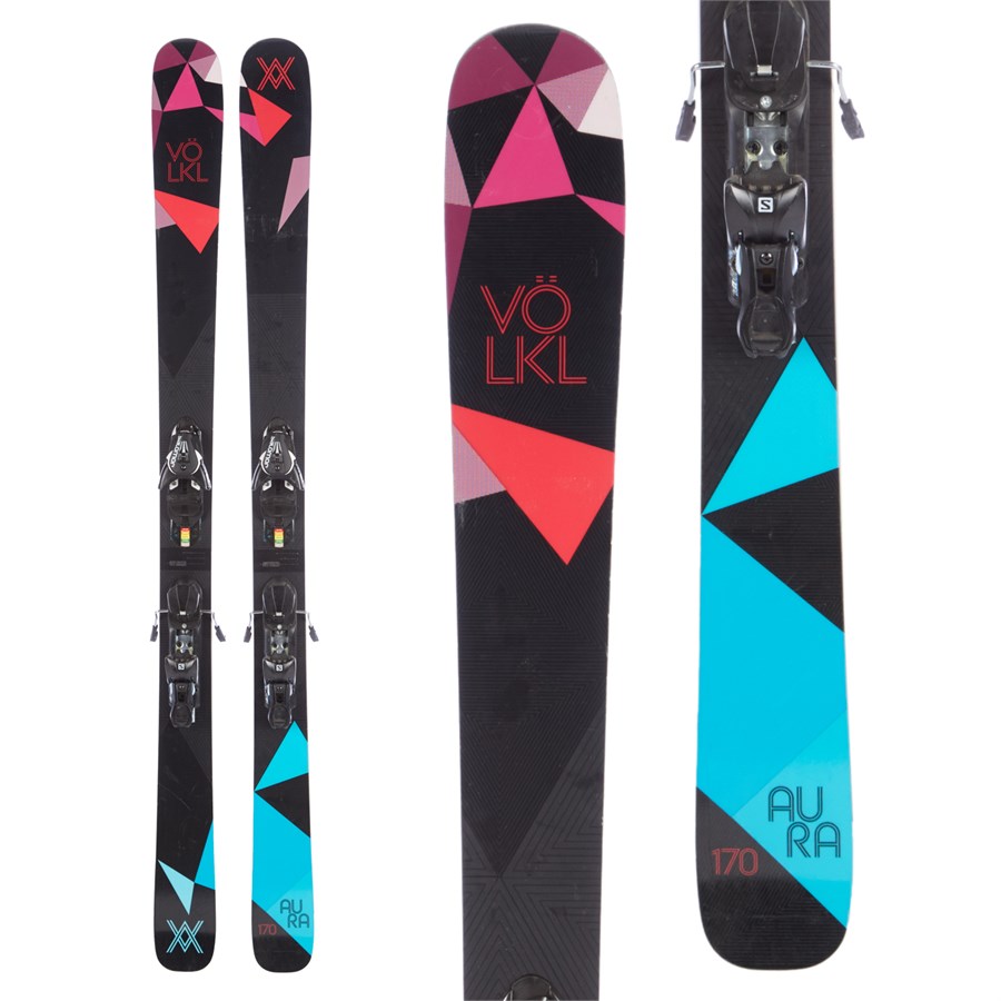 Volkl Aura Skis + Salomon Z12 Bindings 2015 - Used | evo