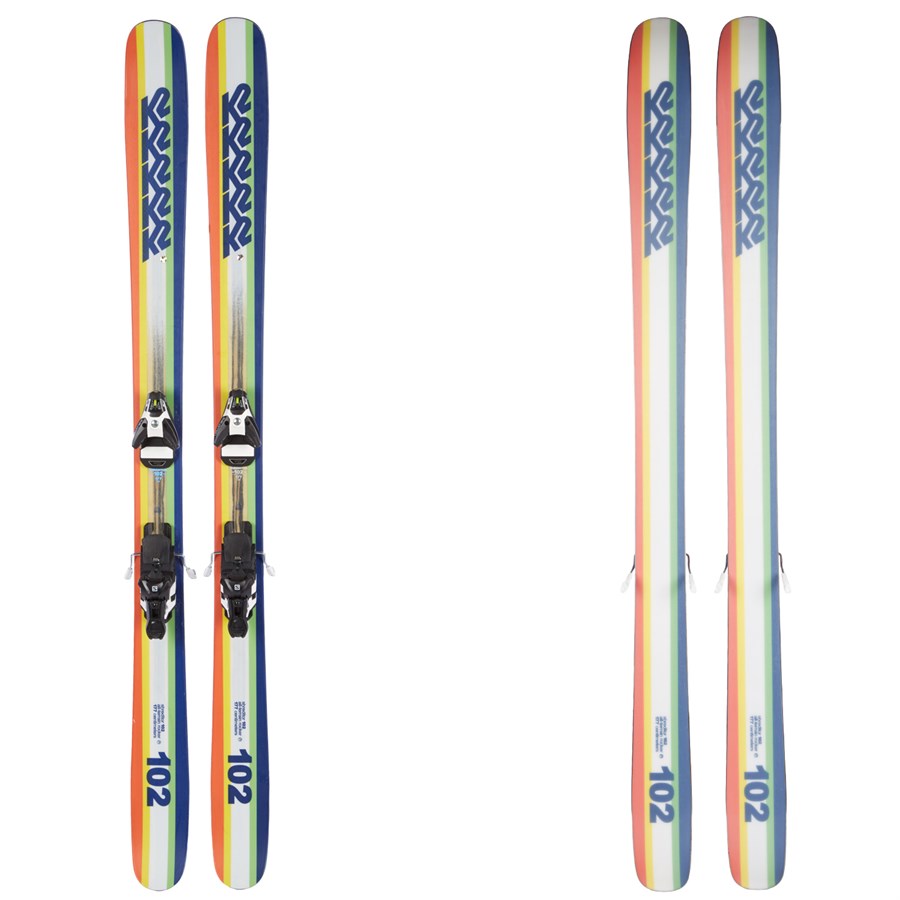 K2 Shreditor 102 Skis + Salomon STH2 13 Bindings 2016 - Used | evo