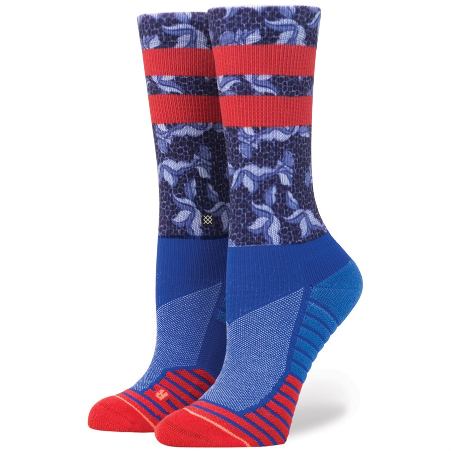 Stance Midnight Gardner Crew Fusion Athletic Socks - Women's | evo