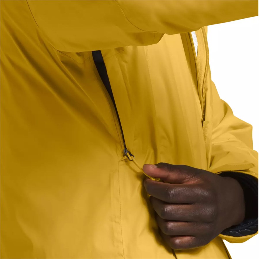 north face venture 2 yellow