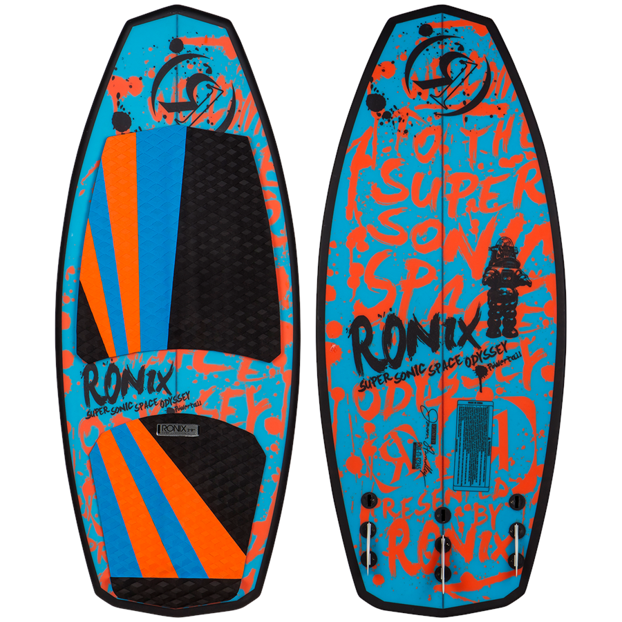 Ronix Super Sonic Space Odyssey Powertail Wakesurf Board Kids' 2017 evo