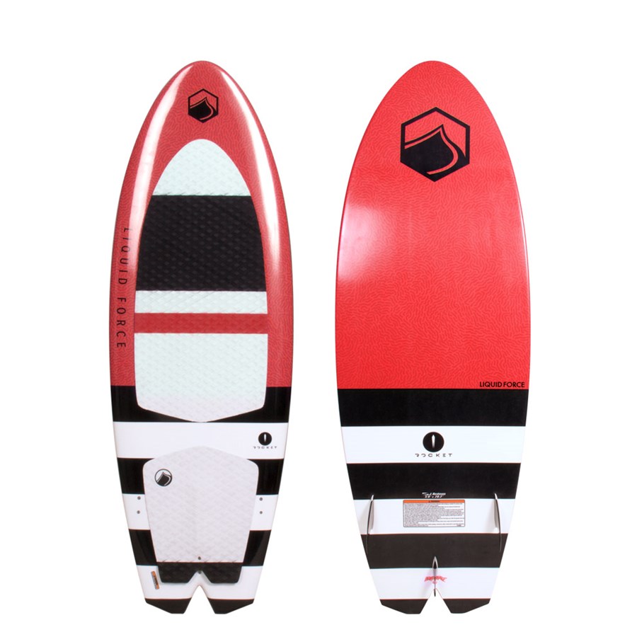 Liquid Force Rocket Wakesurf Board with Surf Rope 2018 evo