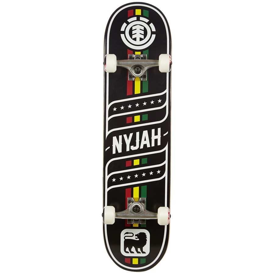 element nyjah sonic 7 7 skateboard complete evo evo