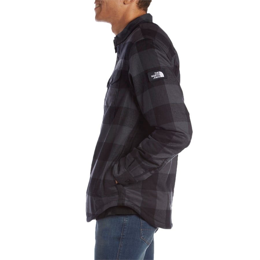 the north face campground sherpa shirt jacket