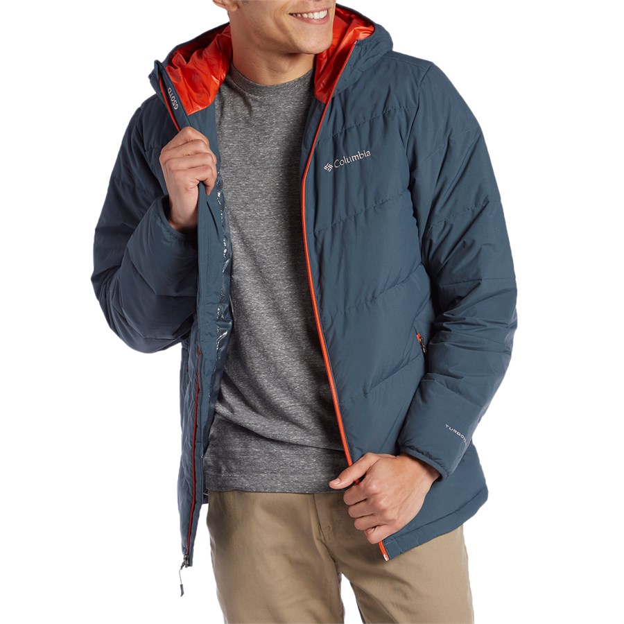 Men's lone fir 650 turbodown store hooded jacket