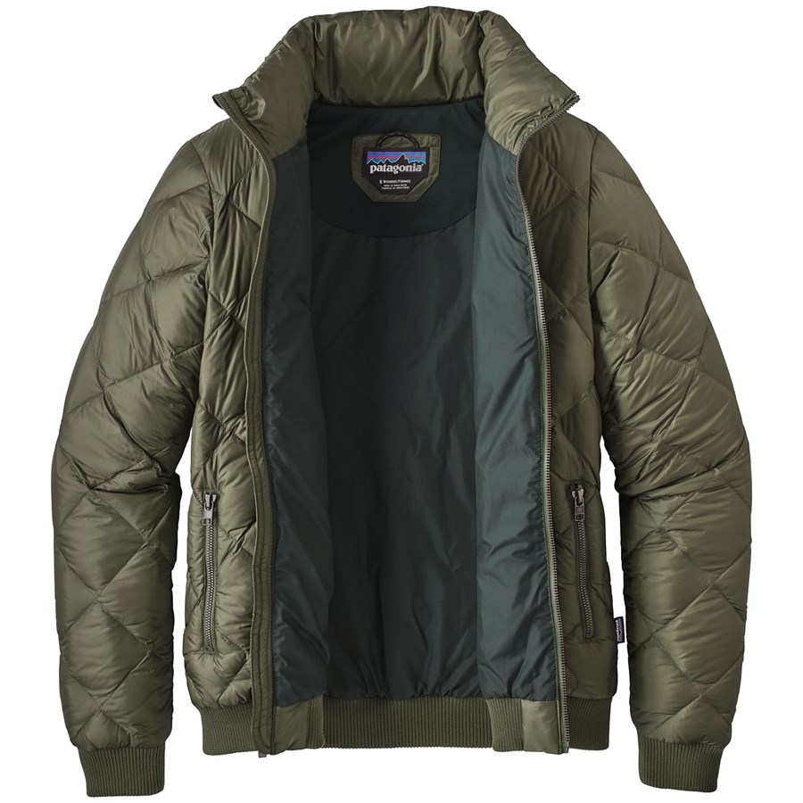 Patagonia prow bomber deals jacket green