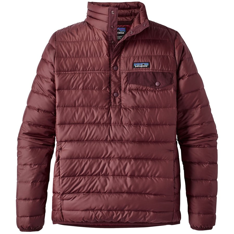 Patagonia down clearance snap pullover