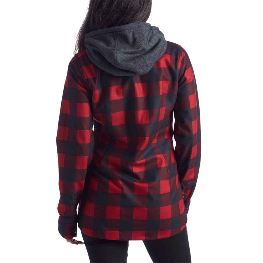 volcom circle flannel jacket