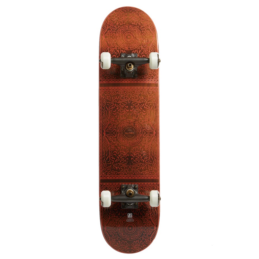 Globe Rug Burn 7.75 Skateboard Complete evo