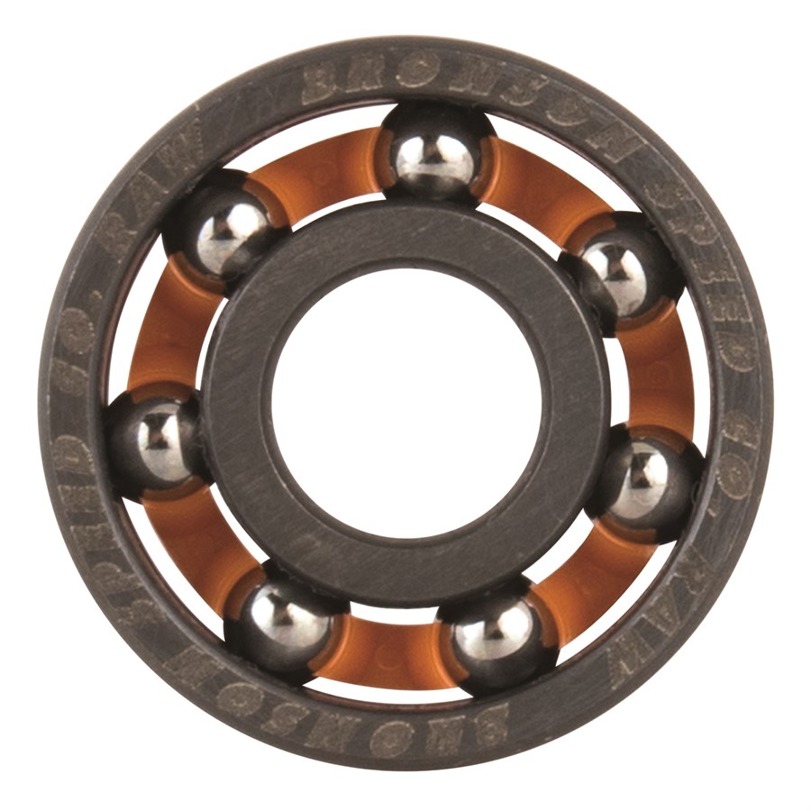 Bronson Speed Co. Raw Skateboard Bearings | evo