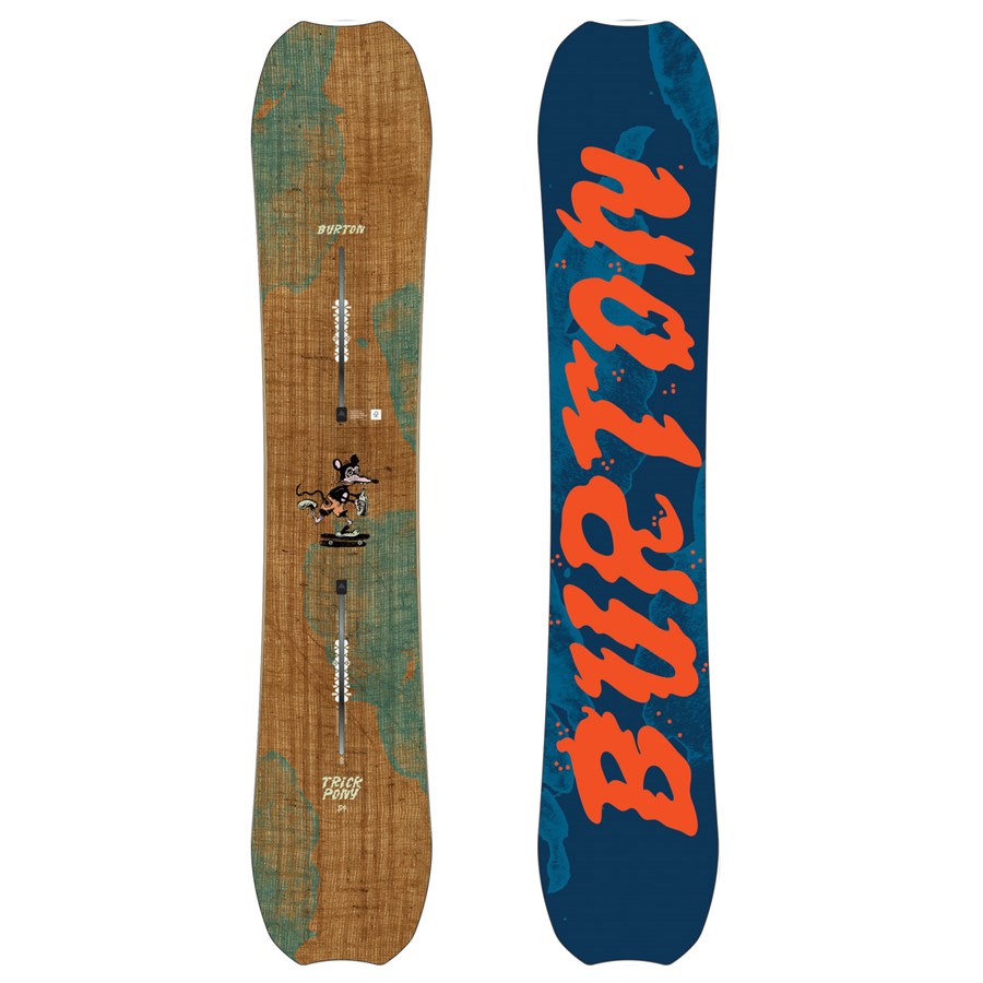 Burton Trick Pony Snowboard 2018 evo