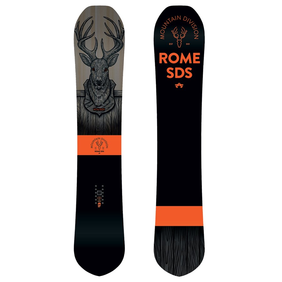 Rome Mountain Division Snowboard 2018 | evo