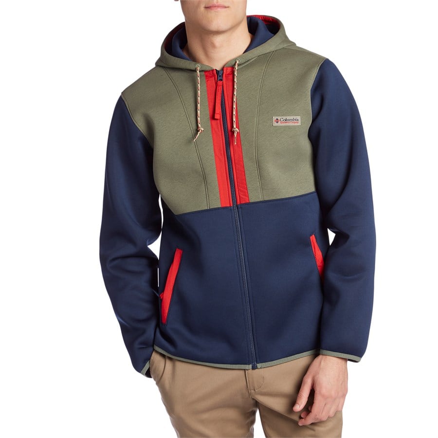 columbia zipper hoodie