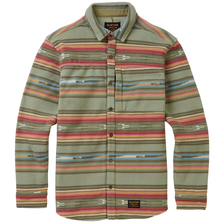 men's burton spillway fleece shirt