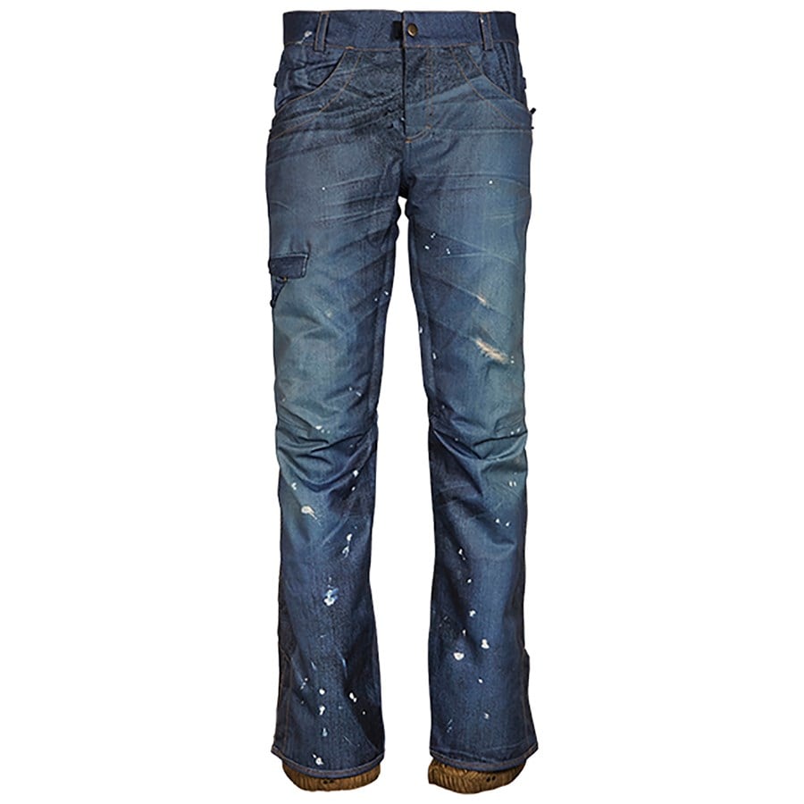 Insulated hot sale denim pants