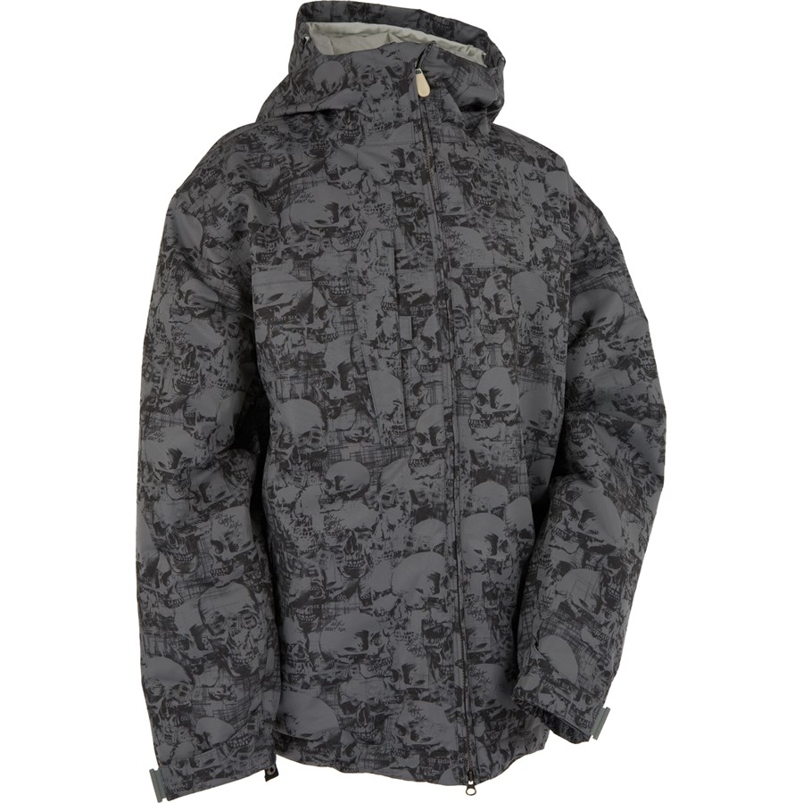 686 MANNUAL WARLOCK JACKET 総柄 スカルプリント L 【公式通販】