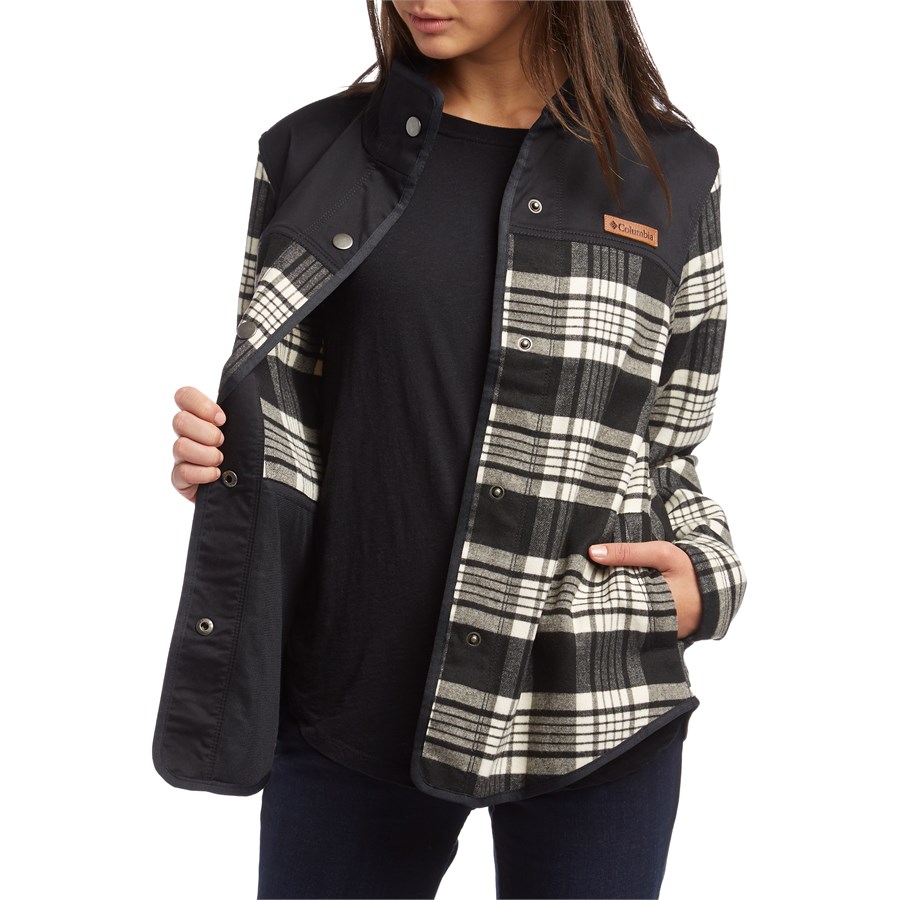 columbia plaid jacket womens