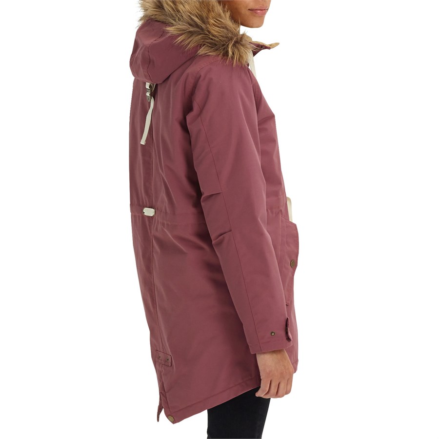 women's burton saxton parka jacket
