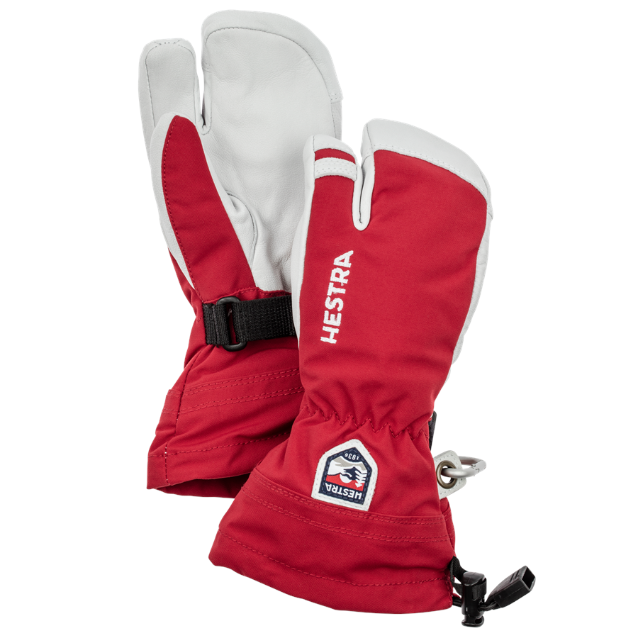 Hestra Army Leather Heli Ski Jr. 3-Finger Mittens - Kids' | evo
