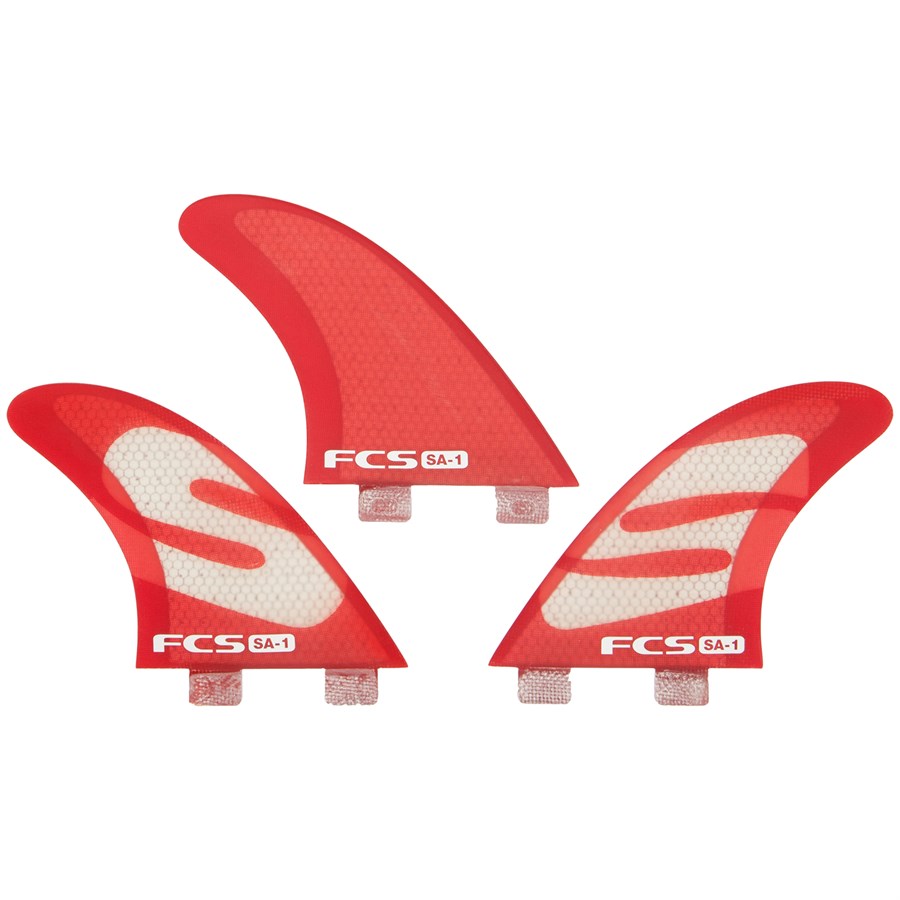 FCS SA-1 PC Medium Tri Fin Set | evo